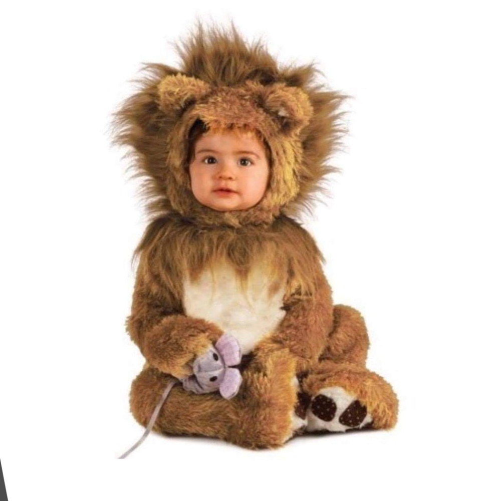Lion club halloween costume baby